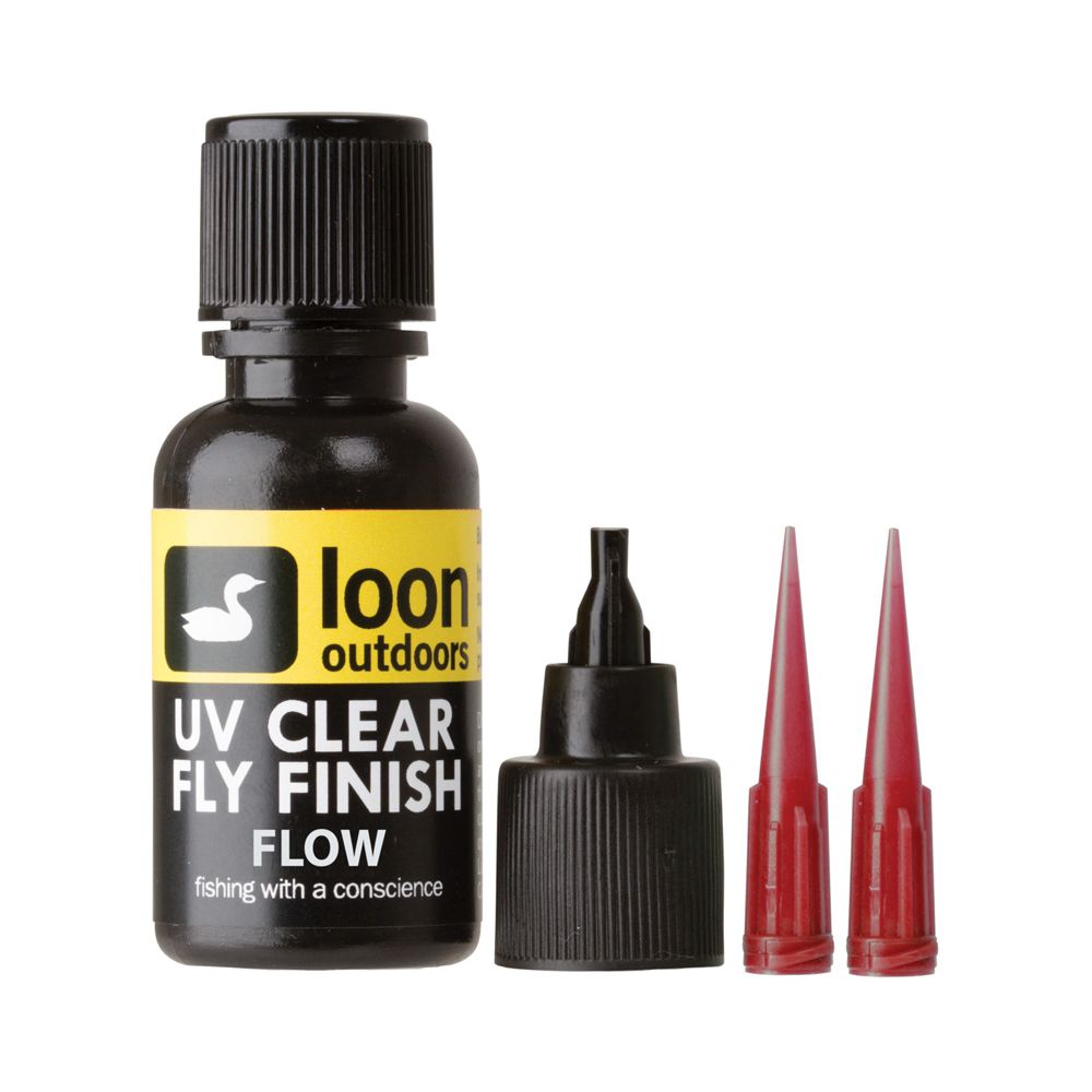 Resina UV clear Loon fly finish flow 1/2 oz