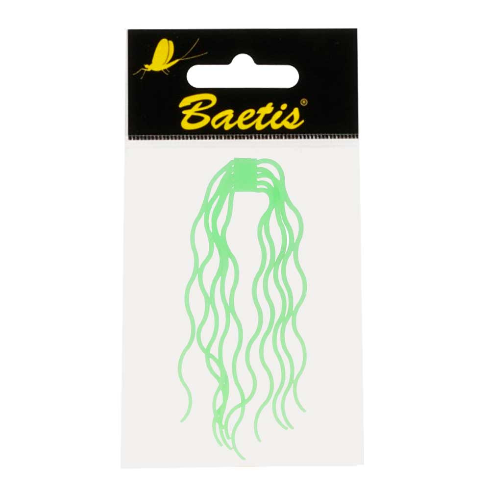 SAN JUAN BODY WORM - SQUIRMY LEGS BAETIS GREEN