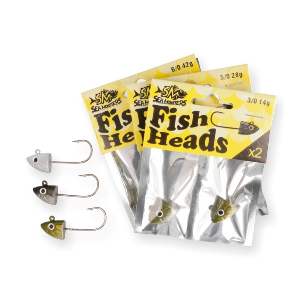 Comprar SEA MONSTERS FISH HEAD 42G 6/0 WHITE SEA MONSTERS FISH HEAD 42G 6/0 WHITE