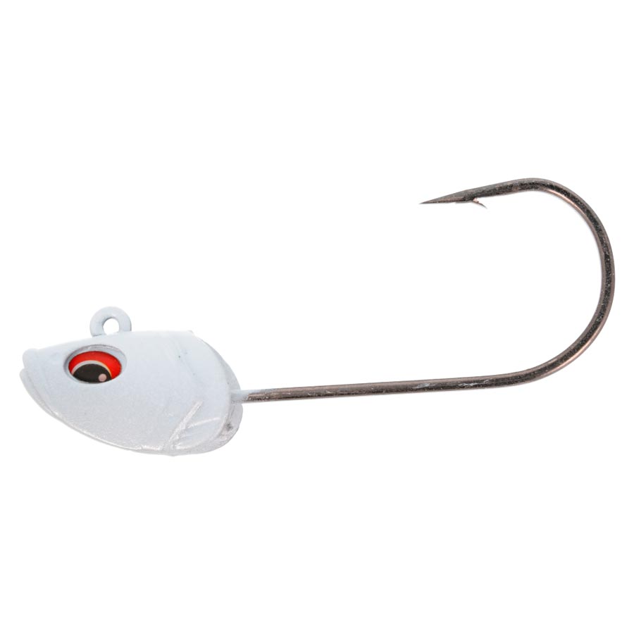 SEA MONSTERS SHAD HEAD 25 G WHITE 2 Ud.