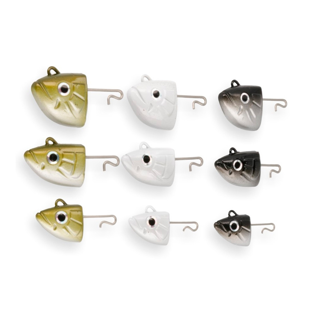 SEA MONSTERS TEXAS HEAD 28G 4/0 KHAKI
