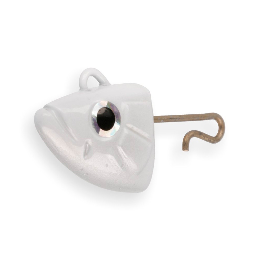 SEA MONSTERS TEXAS HEAD 42G 5/0 WHITE