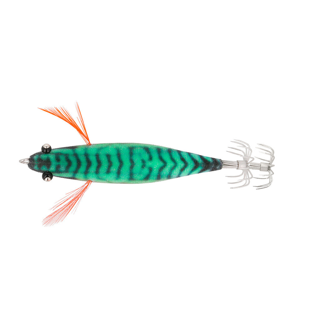 Señuelo artesano Sea monsters Egi-AS 1.5 2 hook green mackerel