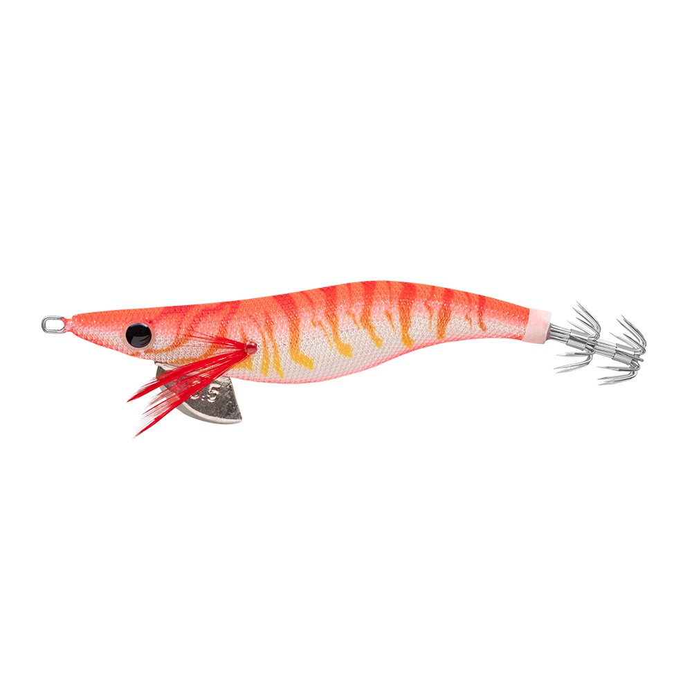 Señuelo Cinnetic Crafty Tiger Glow 3.0 color 1 red shrimp
