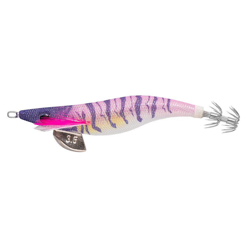 Señuelo Cinnetic Crafty Tiger Glow 3.0 color 6 pink party