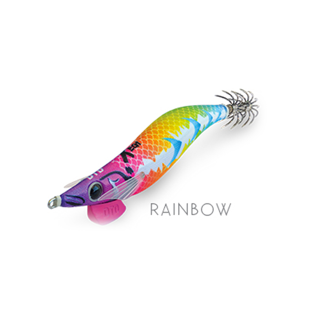 Señuelo DTD Egi 3.0 rainbow