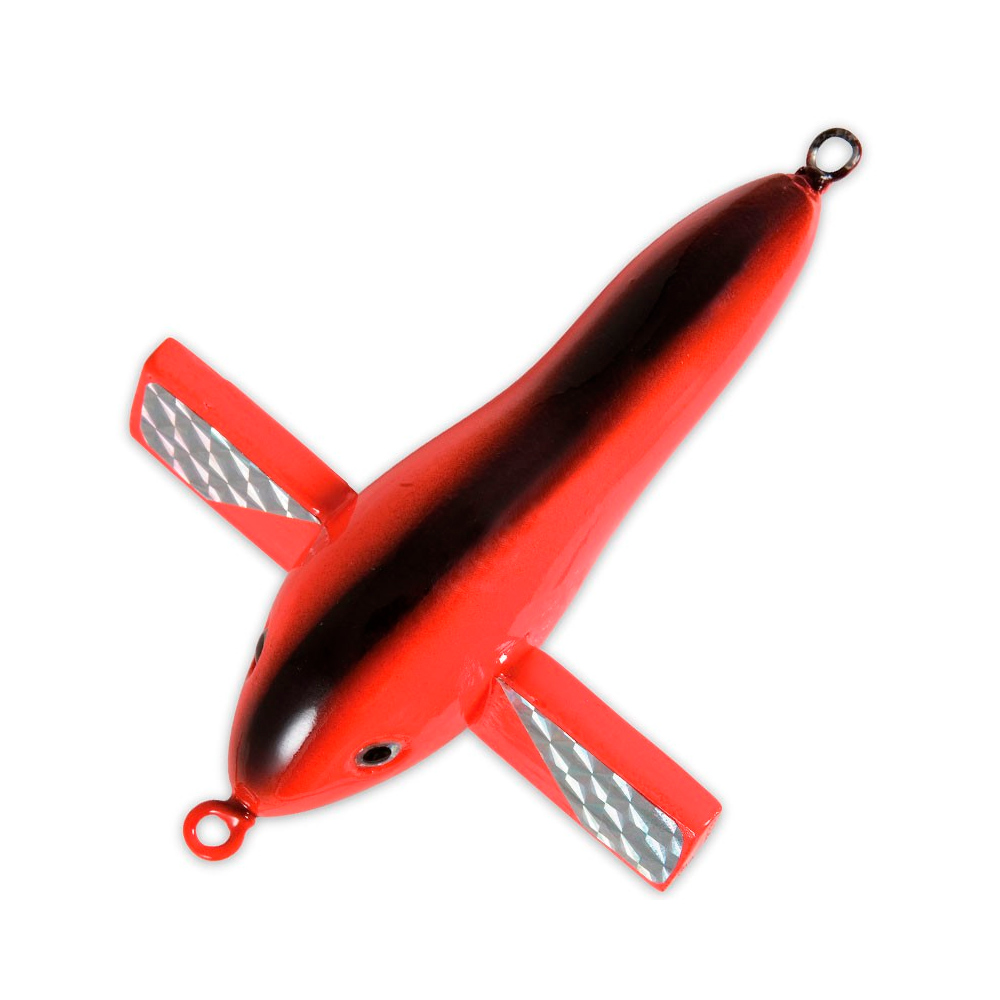 Señuelo LineaEffe Trolling Teaser rojo 15cm