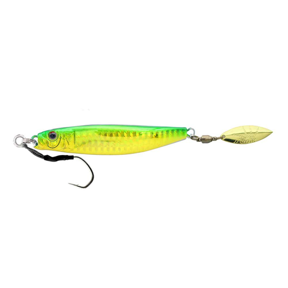 Señuelo Little jack Metal Adict Type-01 80g Green Gold 08