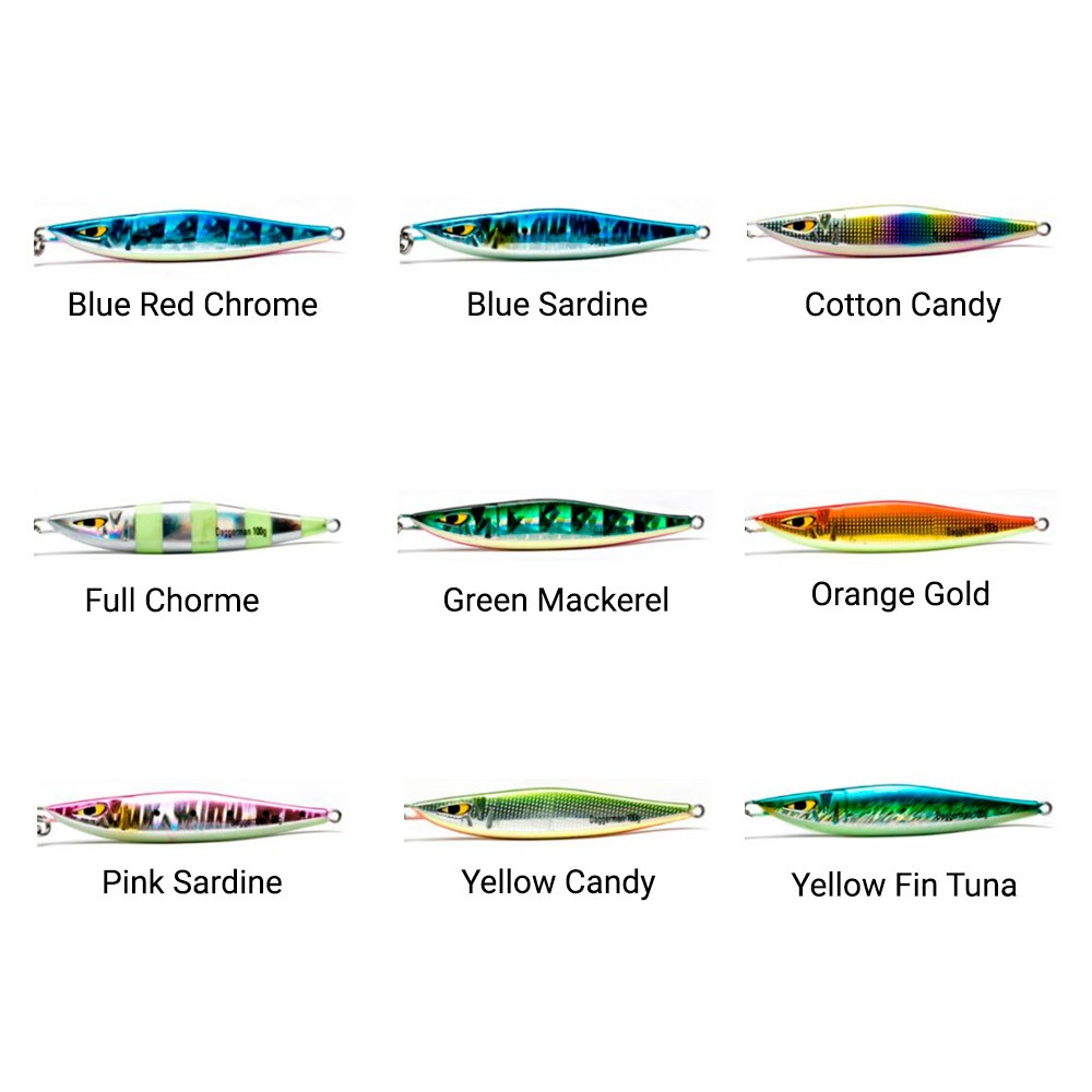 Mustad Daggerman Jig 320g Full Chrome – Esca Verticale Per Tonni E Ricciole