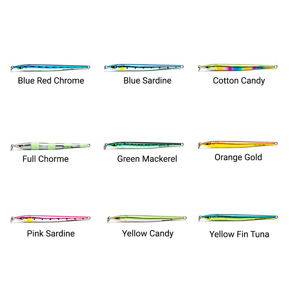Comprar Señuelo Mustad Moonriser 150gr Blue Red Chrome Señuelo Mustad Moonriser 150gr Blue Red Chrome