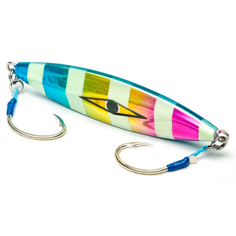 Señuelo Mustad Staggerbod 150gr Rainbow