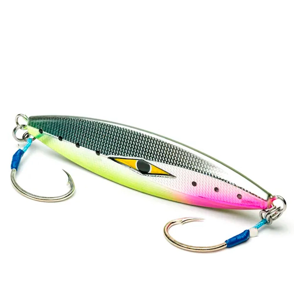 Comprar Señuelo Mustad Staggerbod 200gr Pink Chartreuse Señuelo Mustad Staggerbod 200gr Pink Chartreuse
