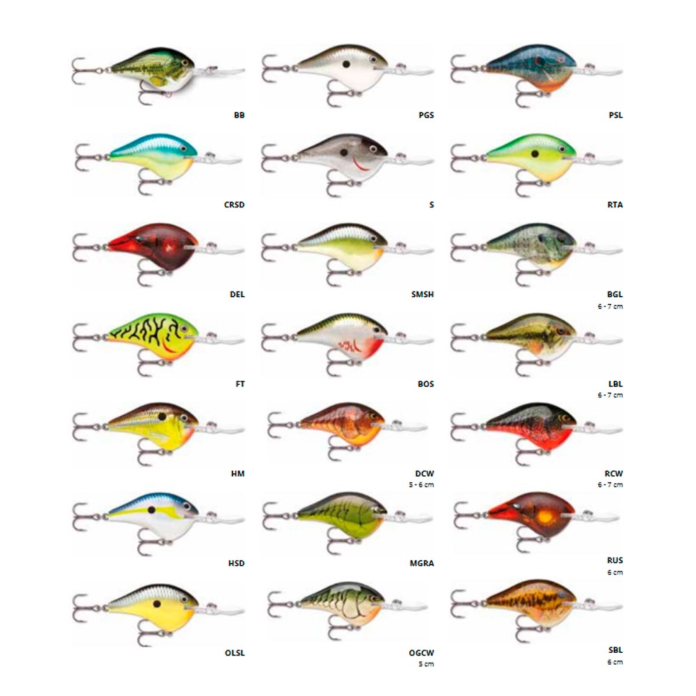 Comprar Señuelo Rapala Dives-To 6cm S Señuelo Rapala Dives-To 6cm S