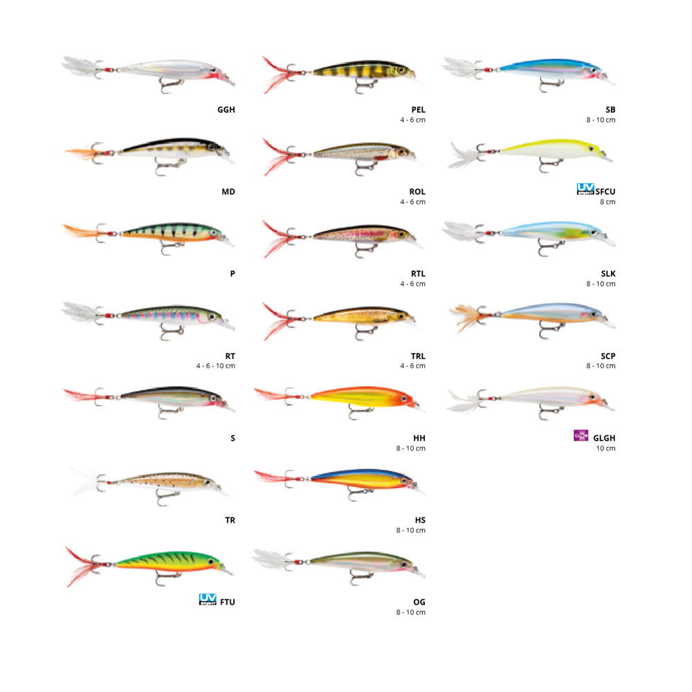 Comprar Señuelo Rapala X-Rap 8cm HH Señuelo Rapala X-Rap 8cm HH