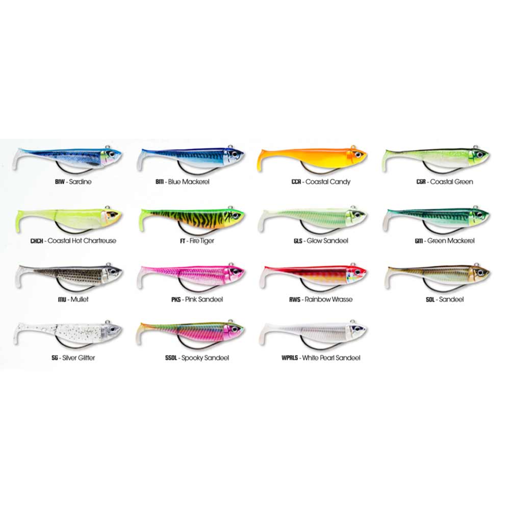 Señuelo Storm Biscay Coast Shad 9 cm biw