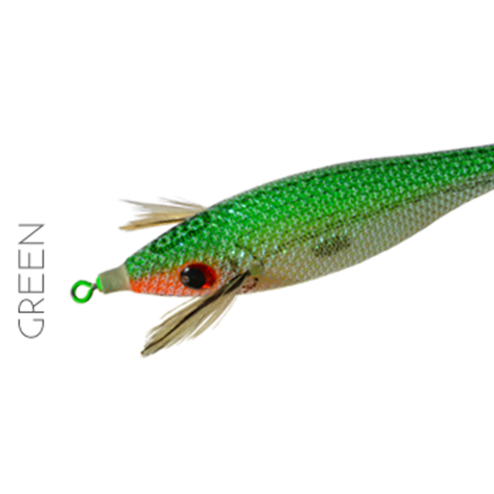 Squid Jig PREMIUM GIRA 1,5 - 55 mm GREEN