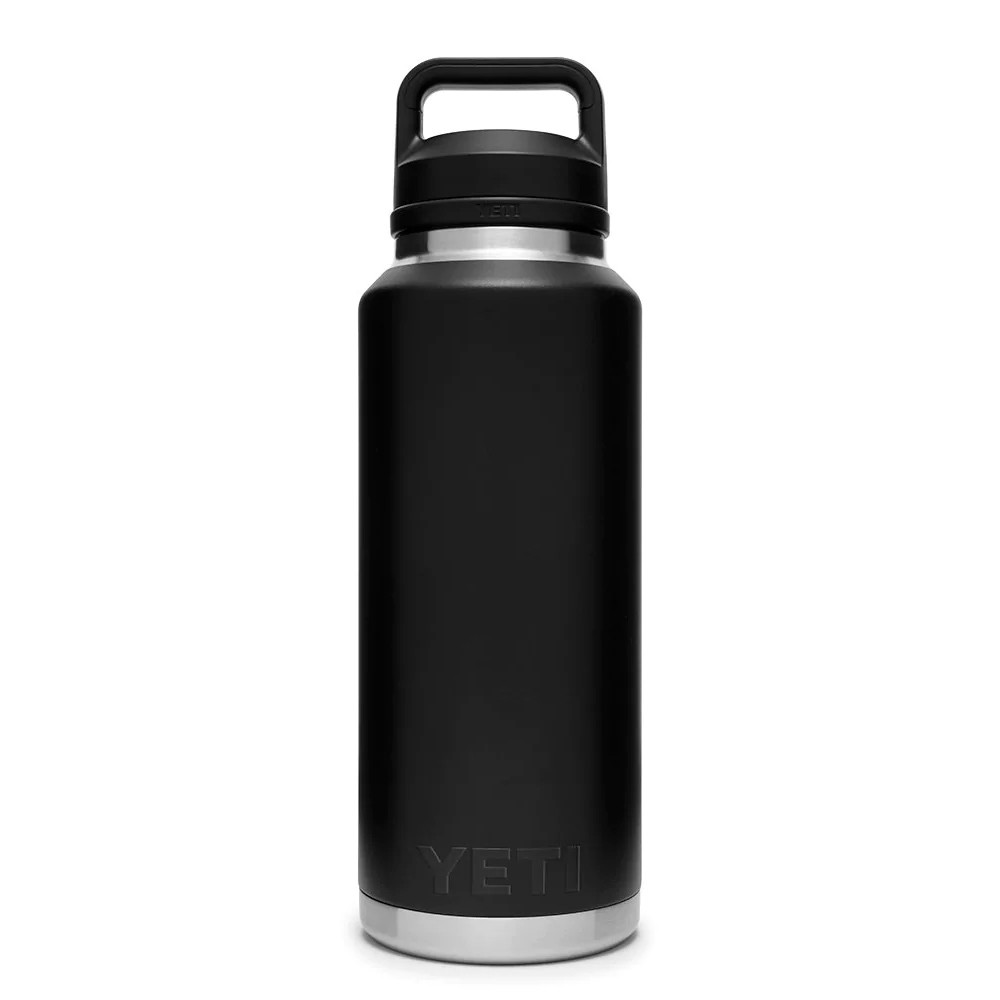 Termo Yeti Rambler 46 oz Bottle Chug 1.4 l black