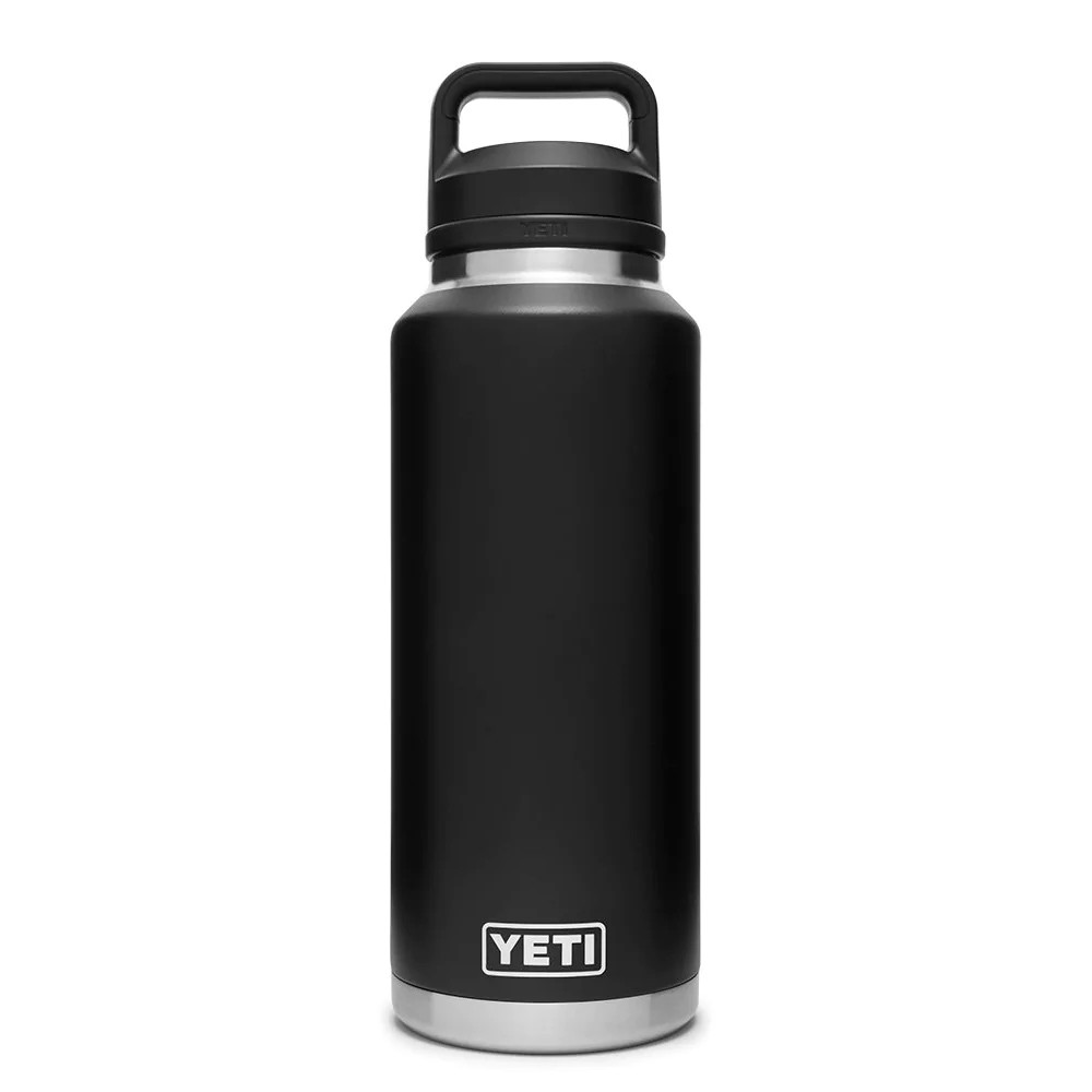 Termo Yeti Rambler 46 oz Bottle Chug 1.4 l black