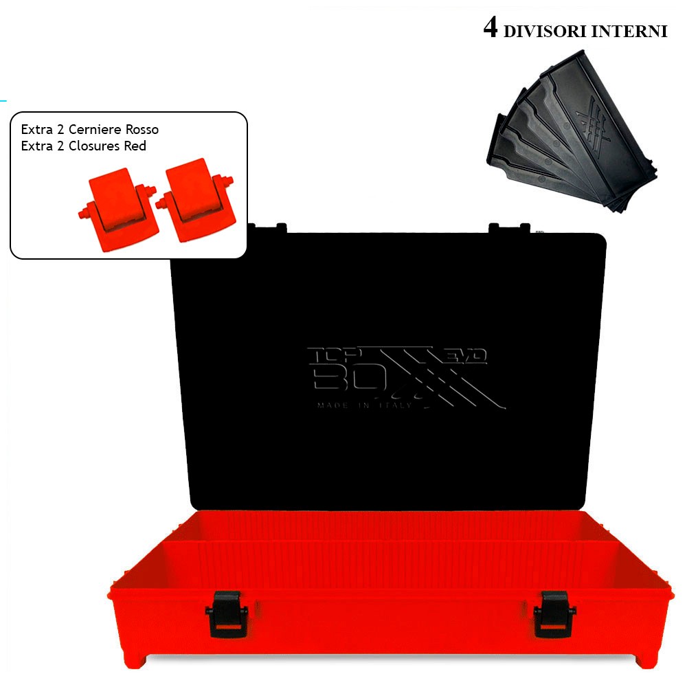 Comprar Top boxxx Evo3POD (2.18) red-black + 4 divisori black Top boxxx Evo3POD (2.18) red-black + 4 divisori black