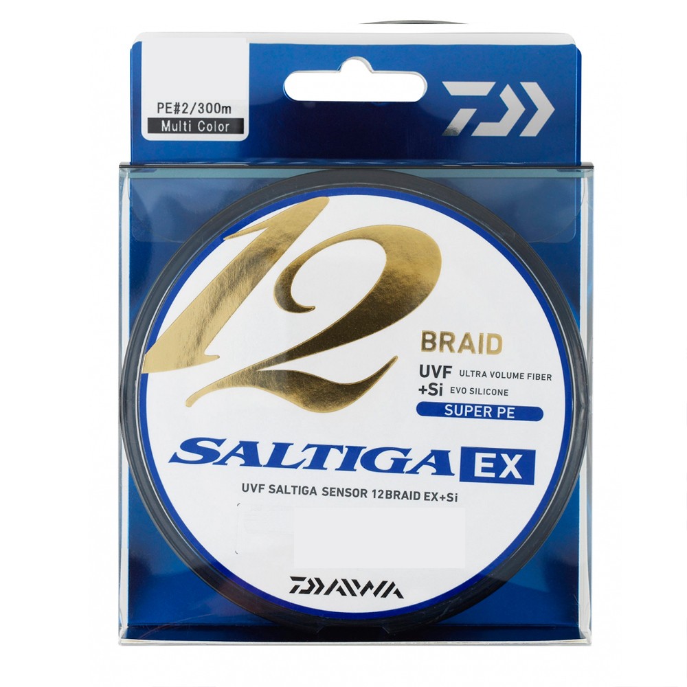Comprar Trenzado Daiwa Saltiga 12 Braid EX 0.33mm 300m MC Trenzado Daiwa Saltiga 12 Braid EX 0.33mm 300m MC