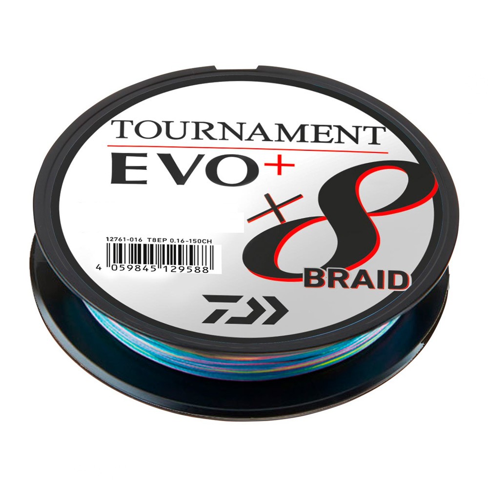 Comprar Trenzado Daiwa Tournament 8 Braid EVO + 300M 0,12/100MC Trenzado Daiwa Tournament 8 Braid EVO + 300M 0,12/100MC
