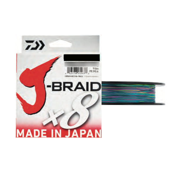 TRENZADO JBRAID 8B 150M 16/100 M
