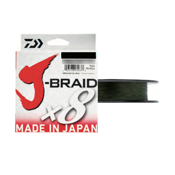 TRENZADO JBRAID 8B 150M 18/100 V