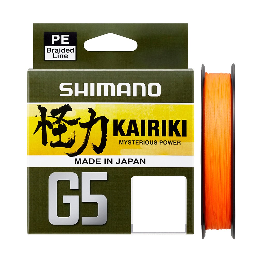 Comprar Trenzado Shimano Kairiki G5 150m 0.15mm 5.5kg orange Trenzado Shimano Kairiki G5 150m 0.15mm 5.5kg orange