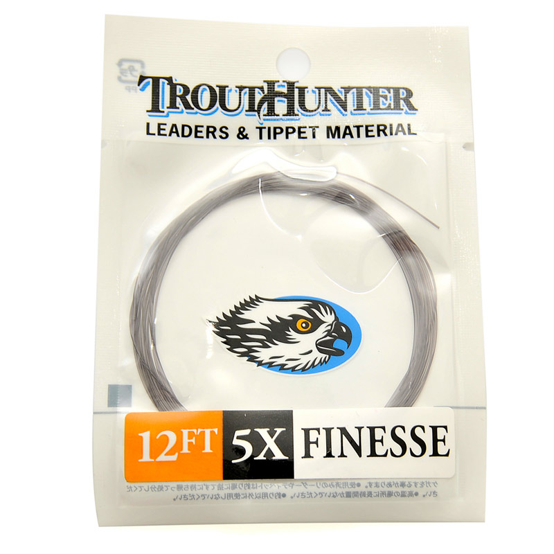 TroutHunter finesse leader 12ft 0x 0,285 mm