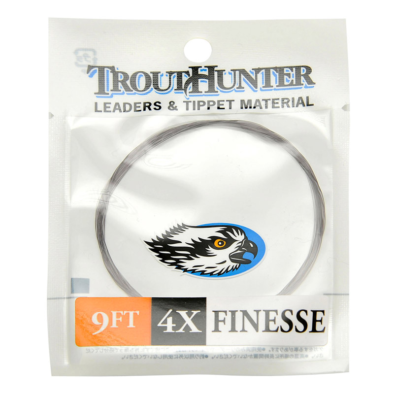 TroutHunter finesse leader 9ft 6x 0,128 mm