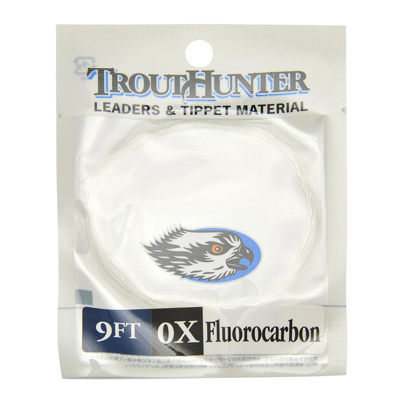 TroutHunter fluorocarbon leader 9ft 2x 0,235 mm