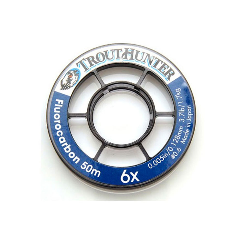 TroutHunter Fluorocarbon Tippet 3x 0,205 mm 50m