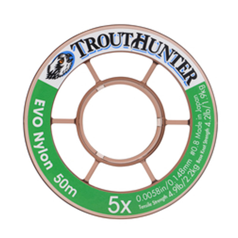 TroutHunter nylon Evo tippet 50m 7x 0,104 mm