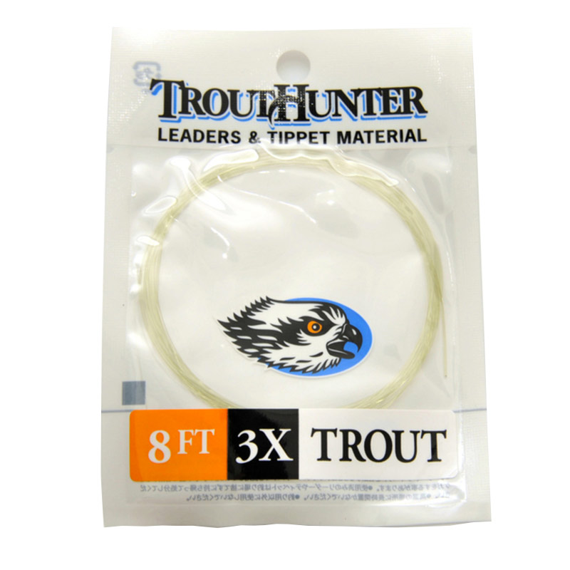 TroutHunter nylon leader 8ft 0x 0,285 mm