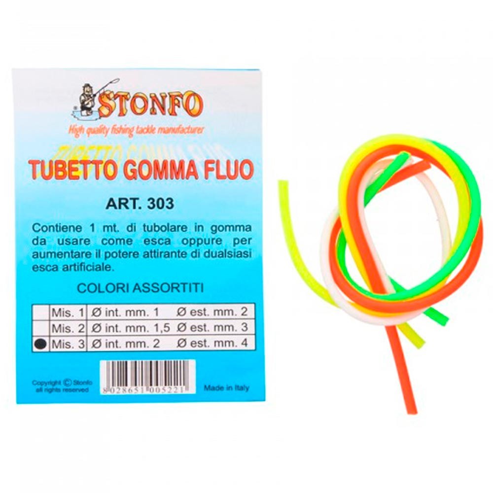 TUBO GOMA FOSFORESCENTE Nº 2
