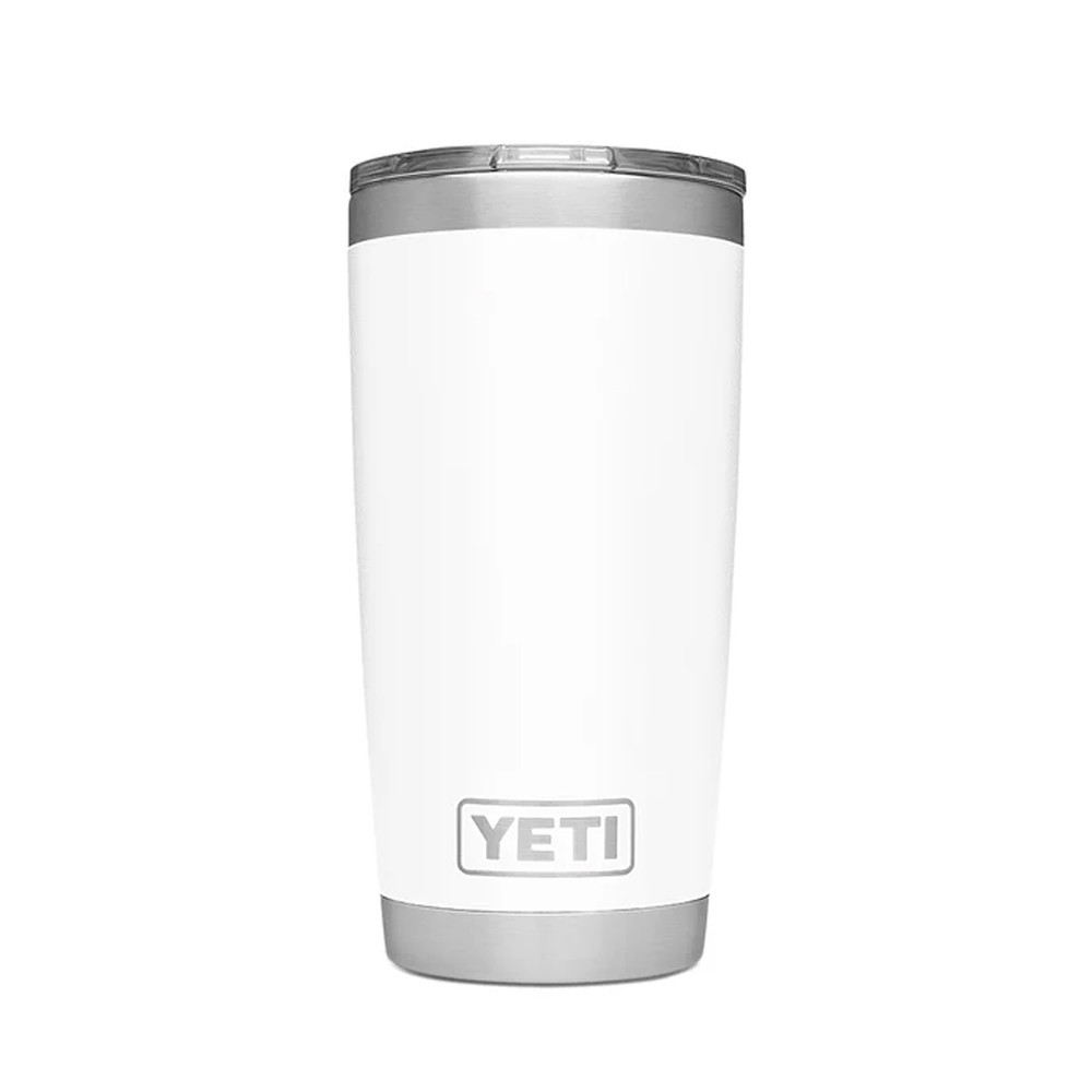 Vaso Yeti Rambler Tumbler 20oz 591 ml white