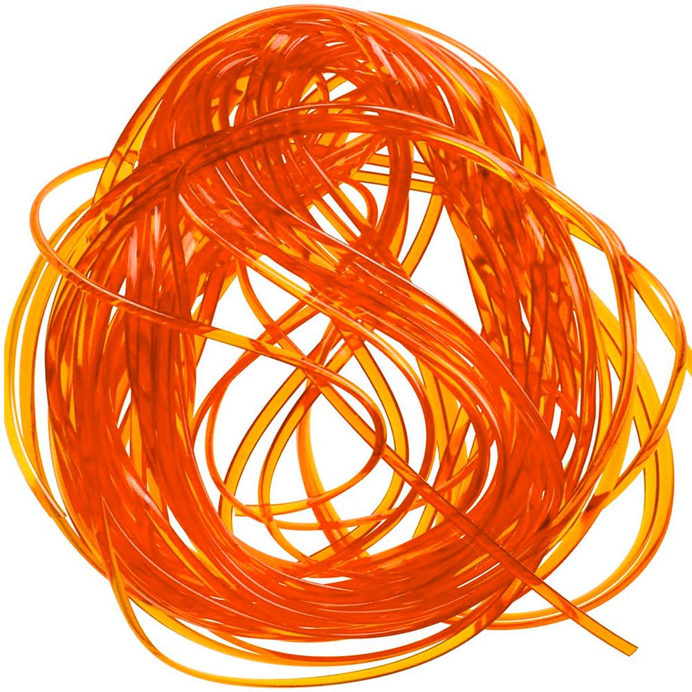 VINYL ROUND RIB Small 012 Orange
