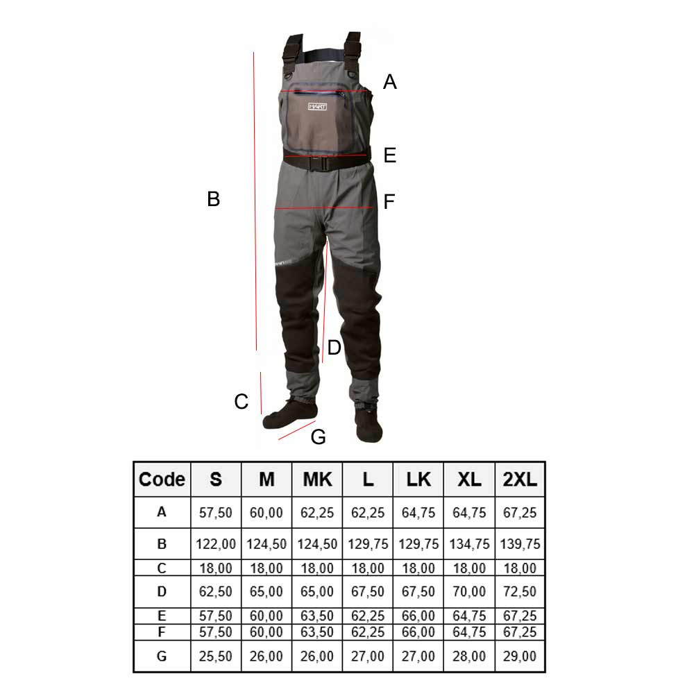 Wader HART SKIN EVO -L