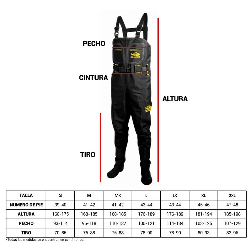 WADER SEA MONSTERS CANTABRICO XL