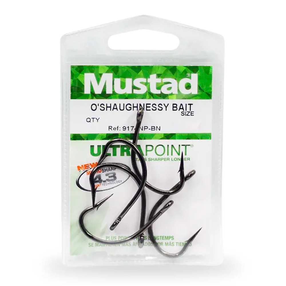 Comprar Anzuelo Mustad O Shaughnessy Bait 2/0 Níquel Negro Anzuelo Mustad O Shaughnessy Bait 2/0 Níquel Negro