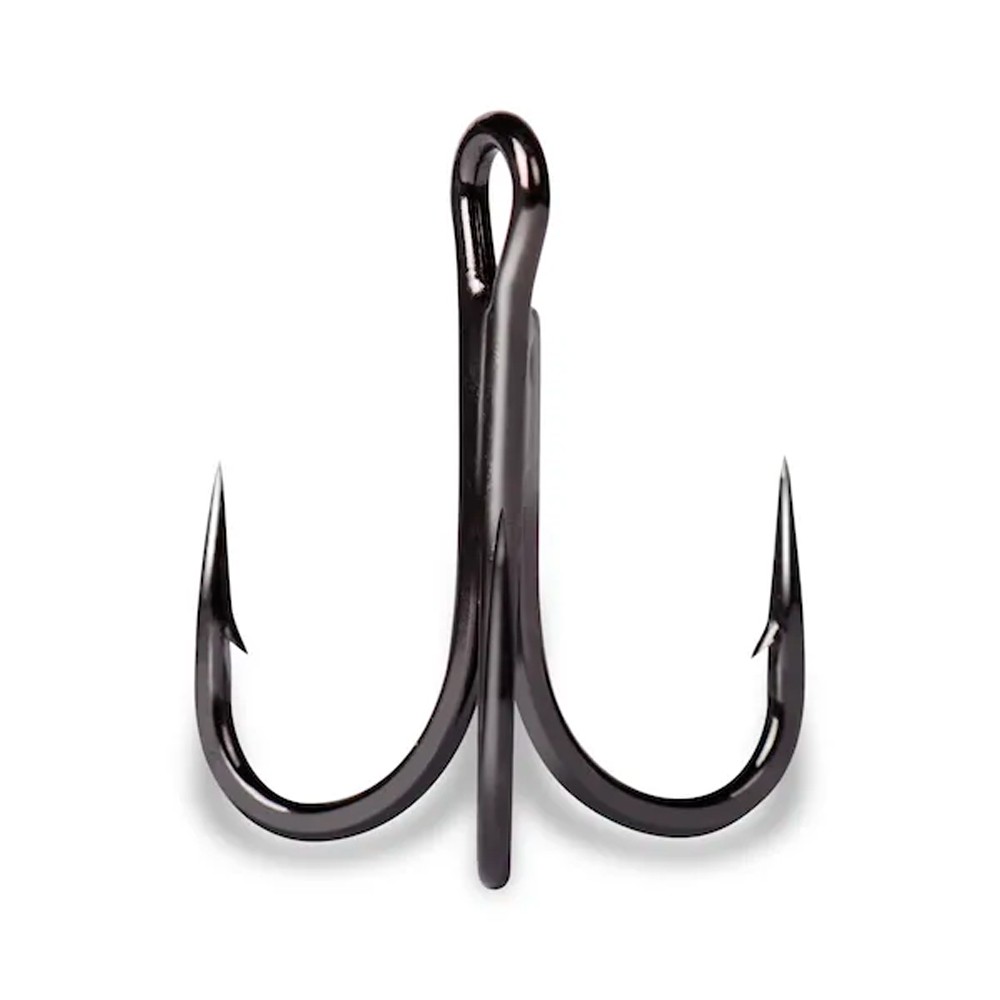 Anzuelo Mustad Treble 1 Níquel Negro
