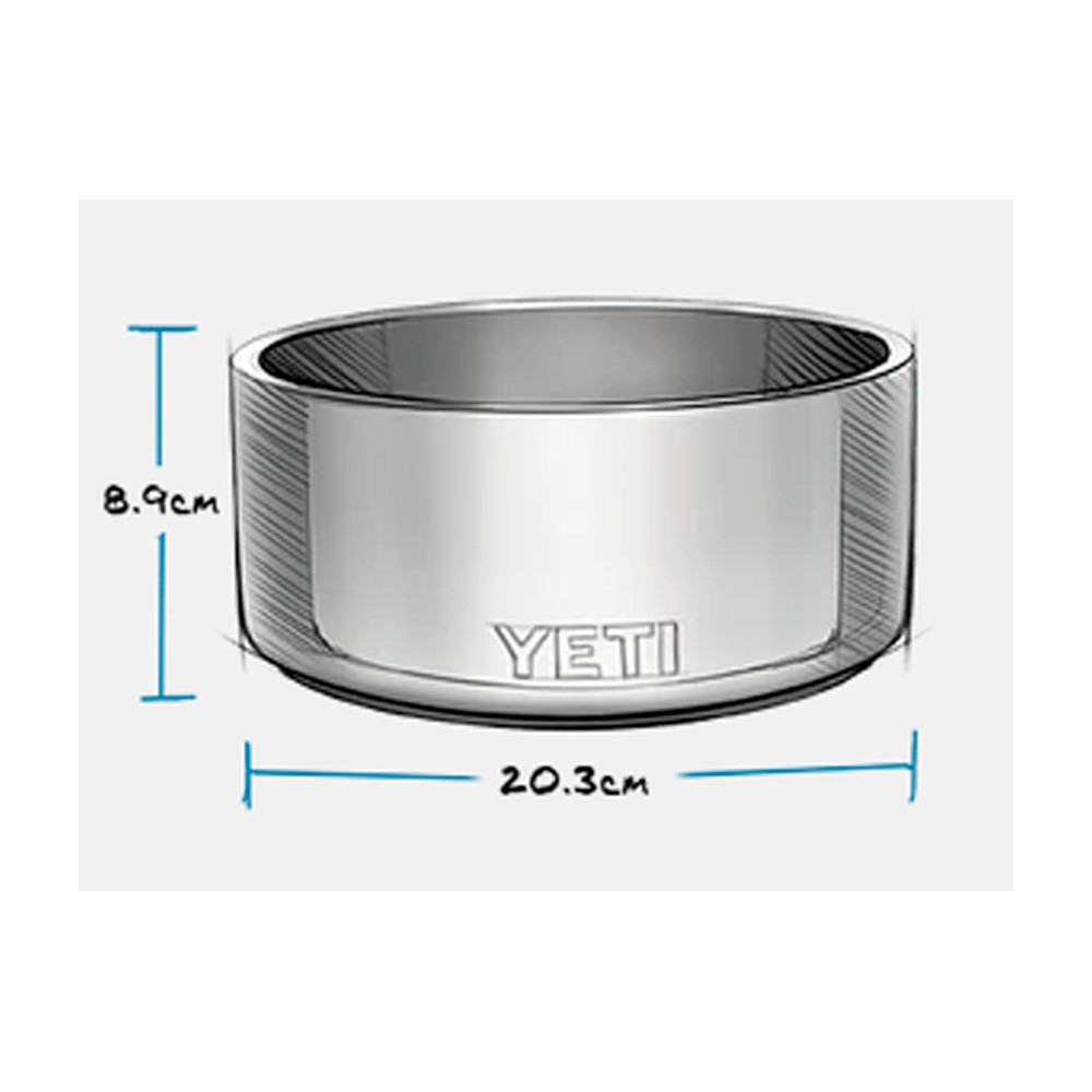 Comprar Comedero Yeti Boomer 8 Dog Bowl stainless steel Comedero Yeti Boomer 8 Dog Bowl stainless steel
