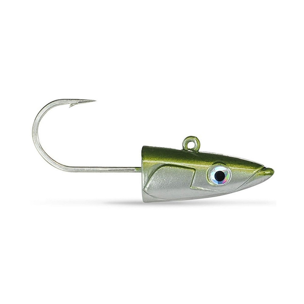 Jig Head Fiiish Crazy Sand Eel 120 2pc off shore 15g khaki