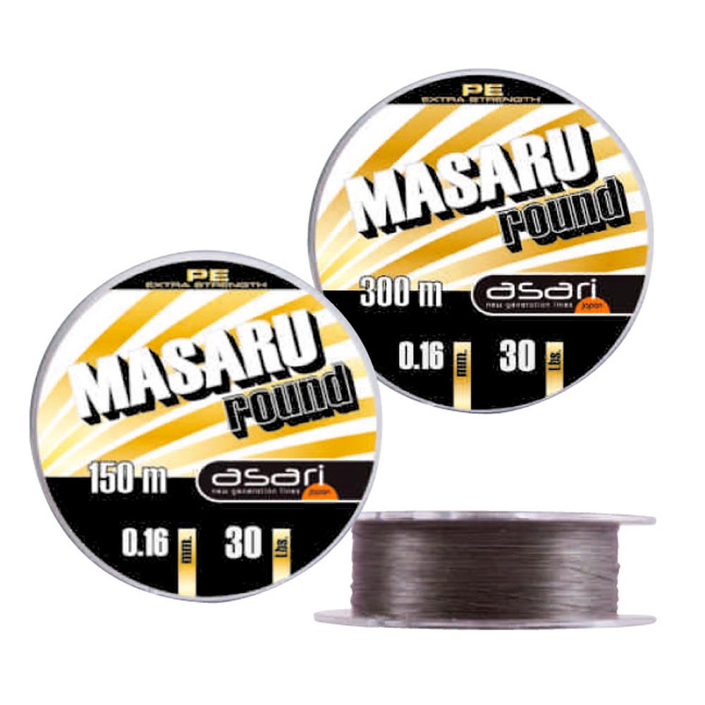 Línea Asari Masaru Round 150m 0,35mm 80lb/36,36kg