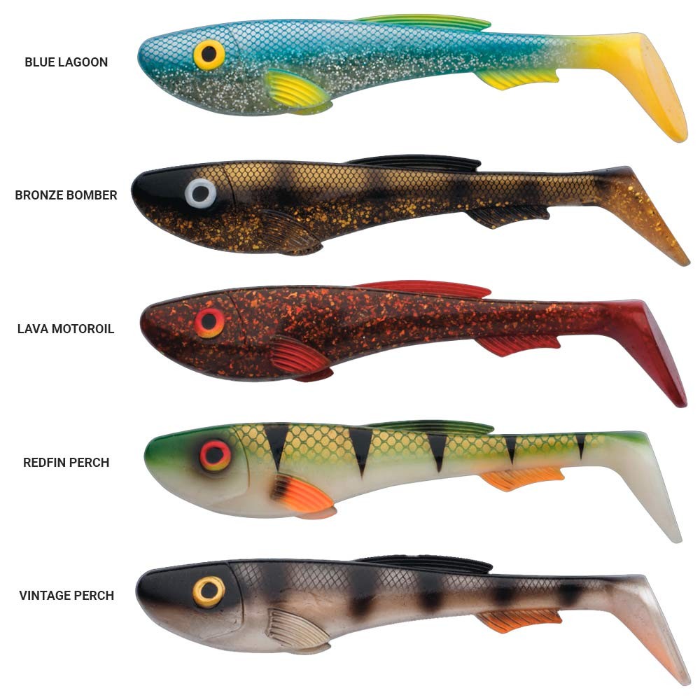 Señuelo Abu Garcia Beast Paddle Tail 170mm redfin perch