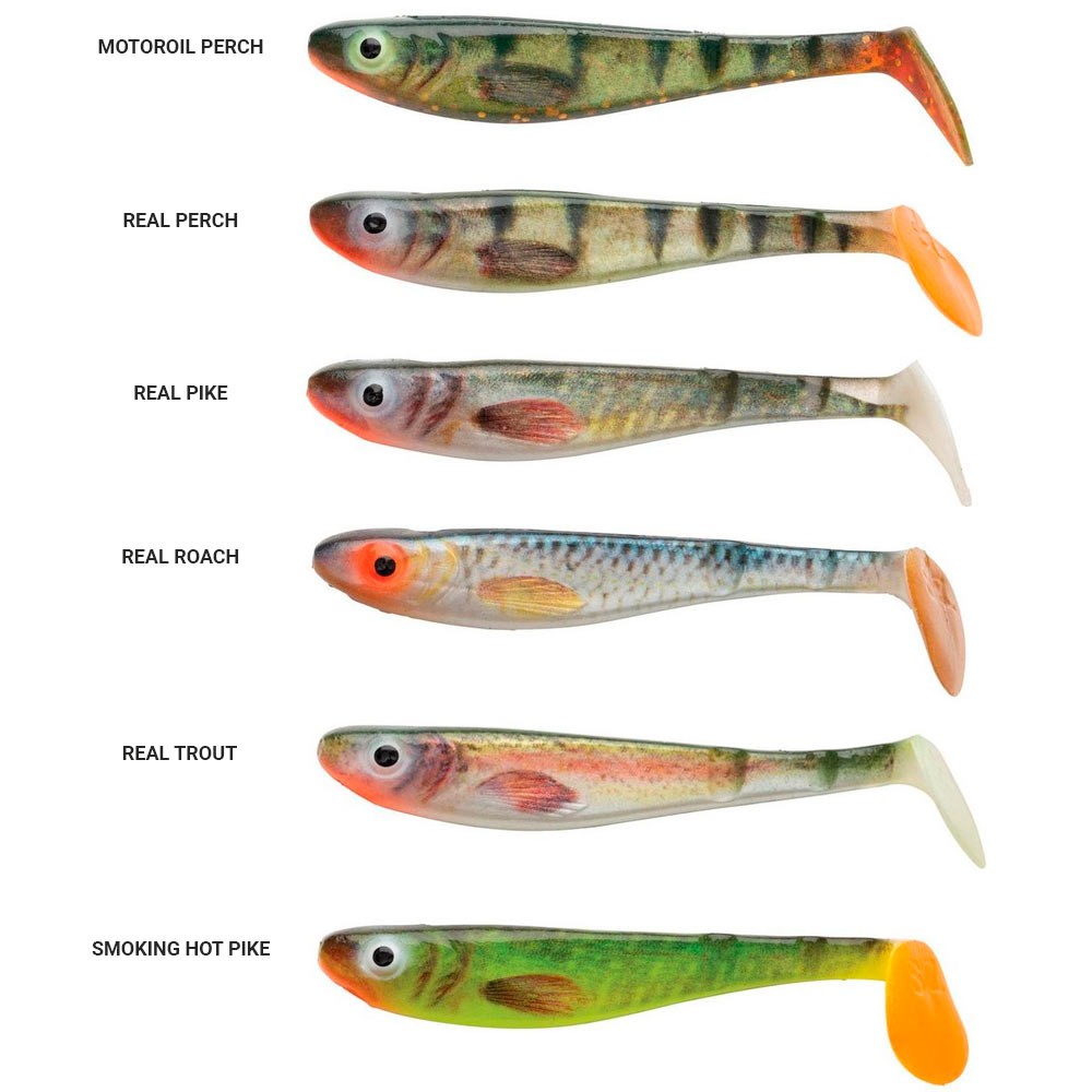 Señuelo Abu Garcia Svatzonker McPerch Shad 7,5cm real roach