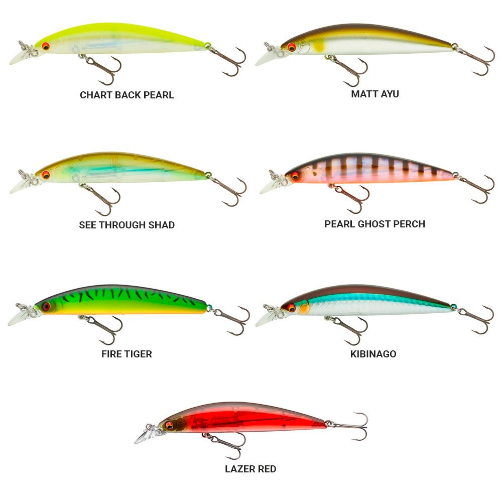 Señuelo Daiwa Tournament Current Master SR 93F lazer red