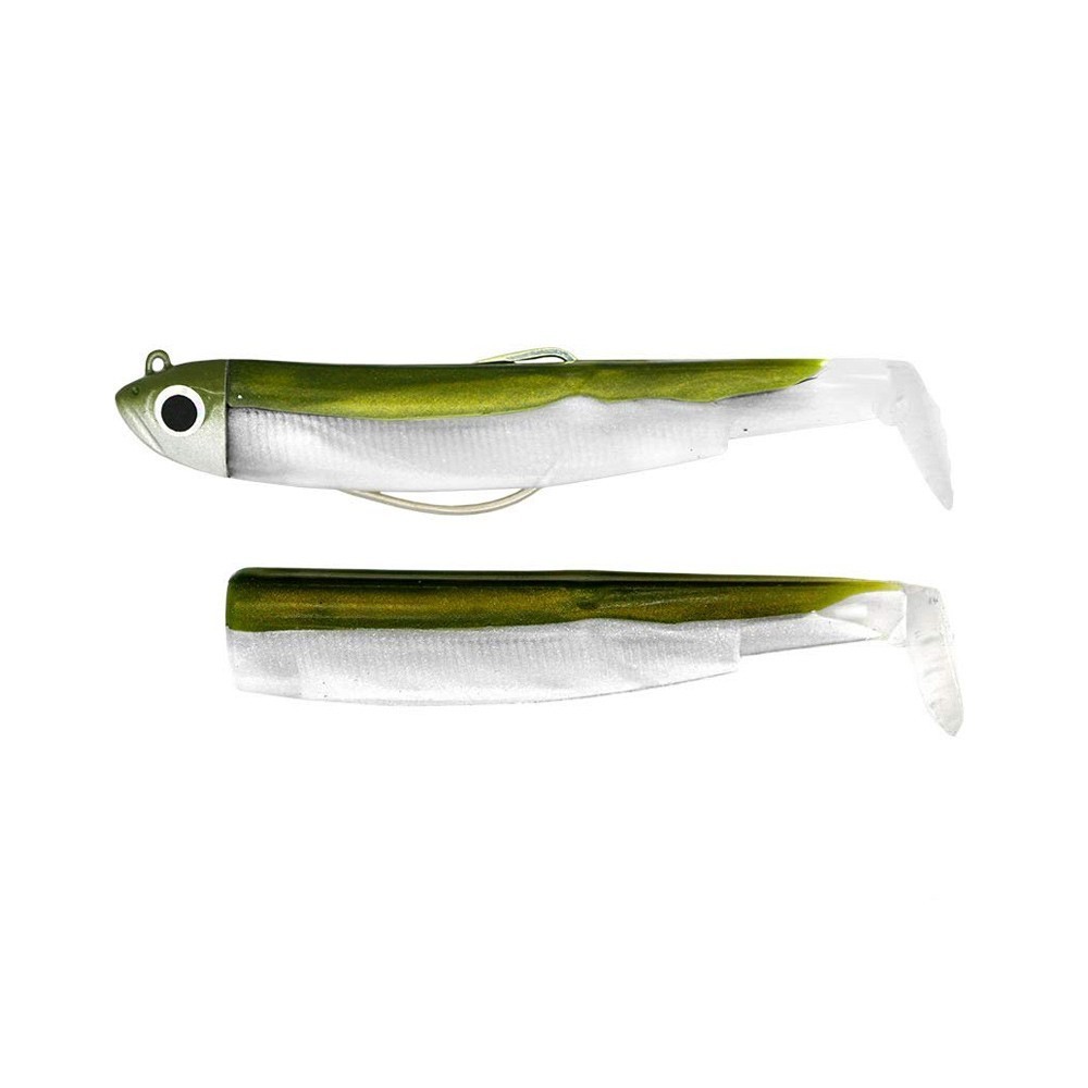 Señuelo Fiiish Black Minnow Combo Extra Deep 90 20g khaki + rech