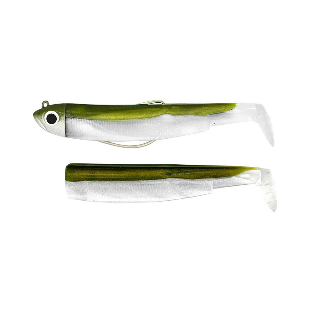 Señuelo Fiiish Black Minnow Combo Off Shore 105 16g khaki