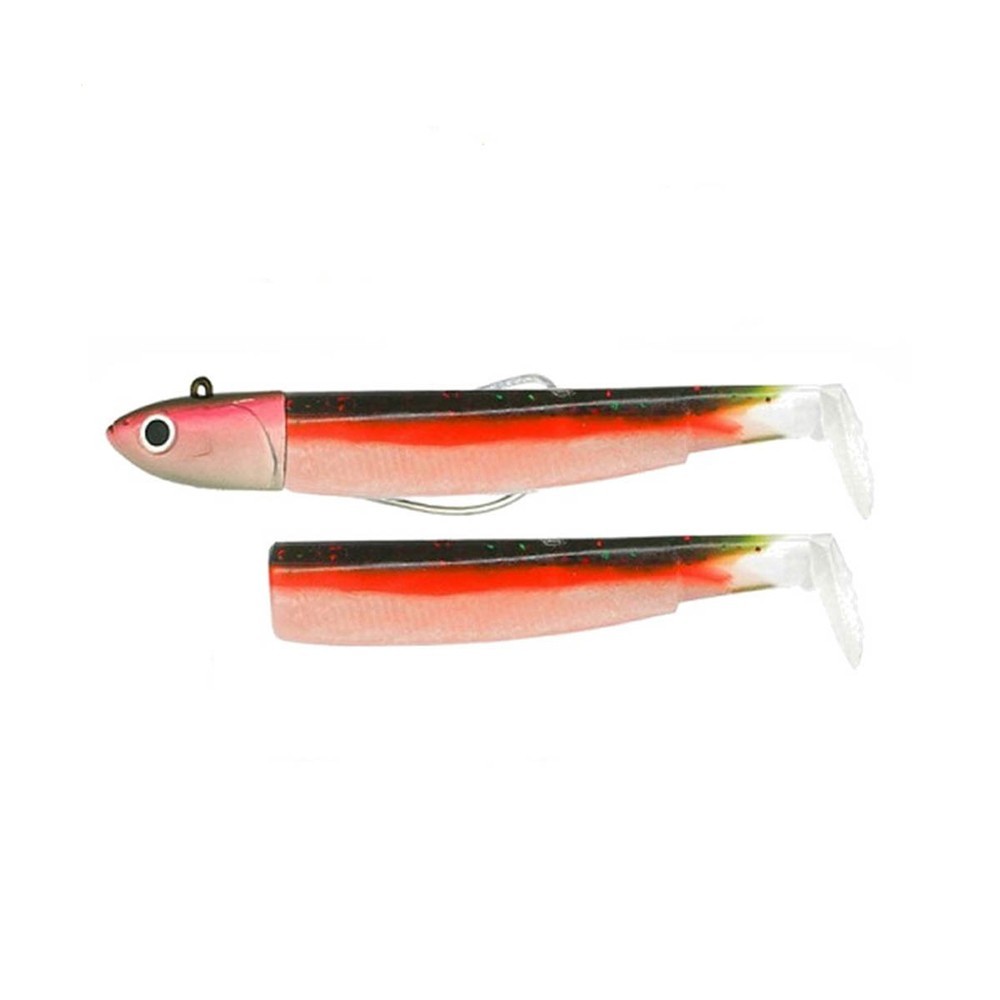 Señuelo Fiiish Black Minnow Combo Off Shore 90 10g candy green + rech